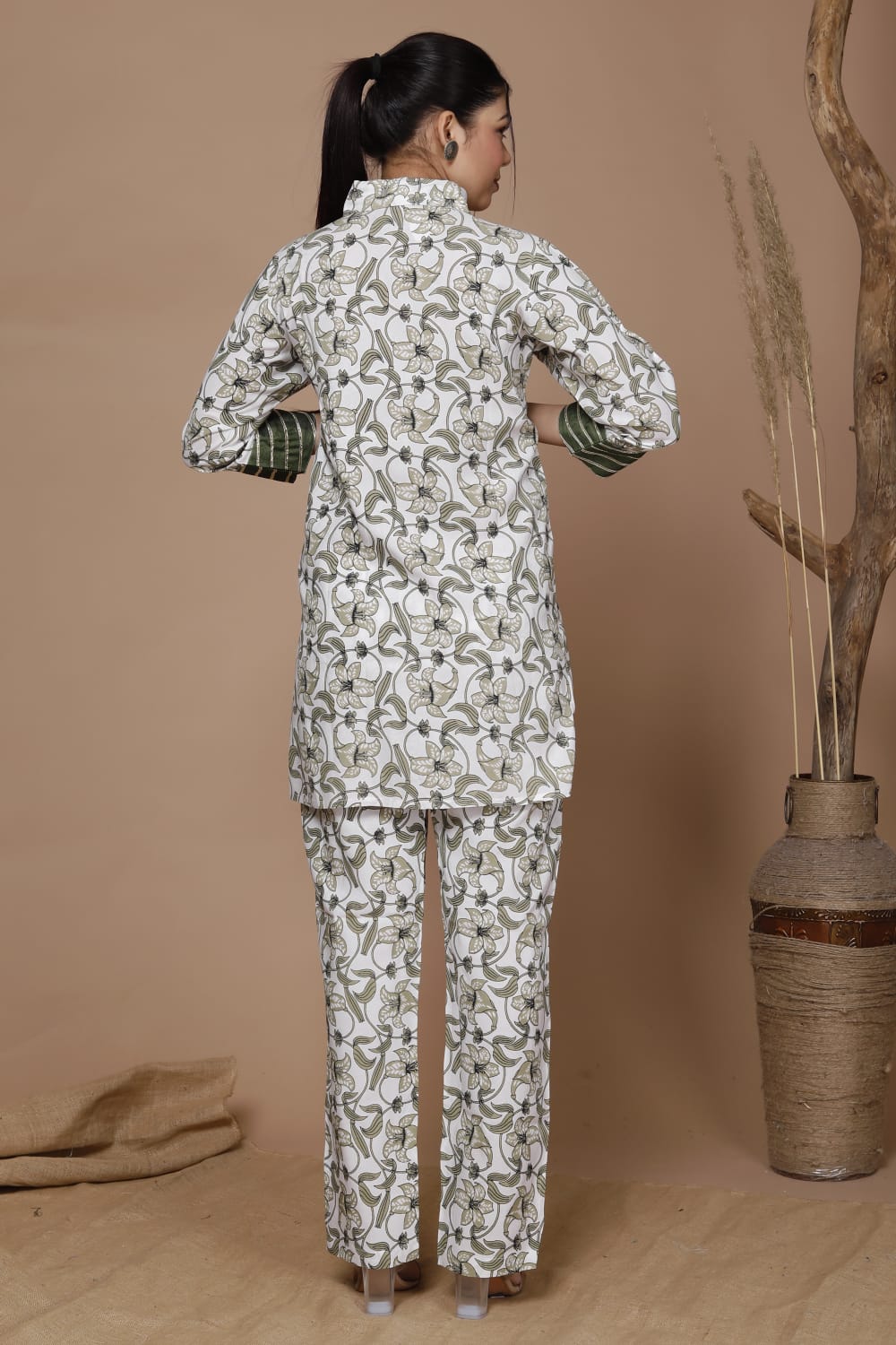 Floral Printed Rayon Co-Ord Set