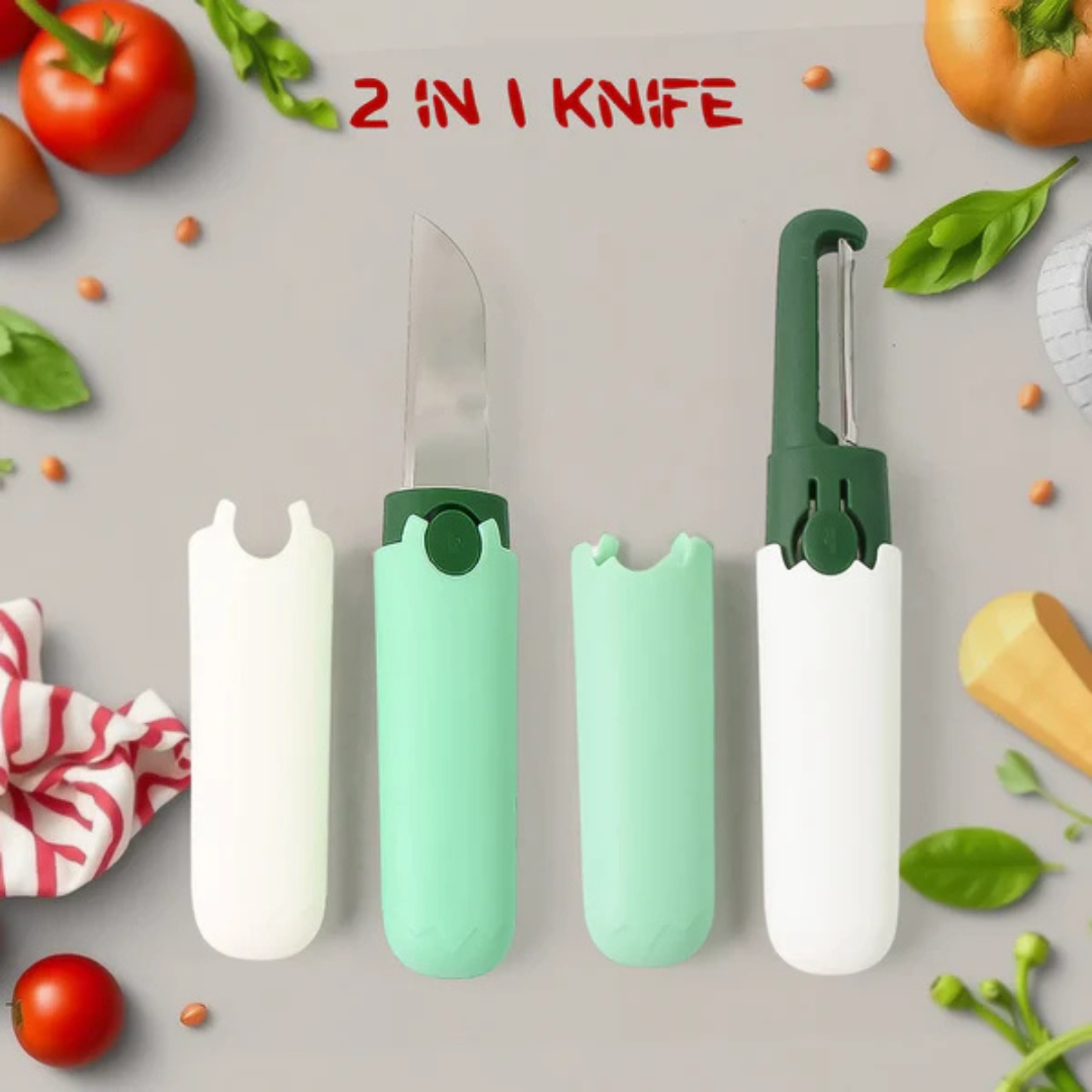 Eshopnix 2-in-1 Peeler & Knife