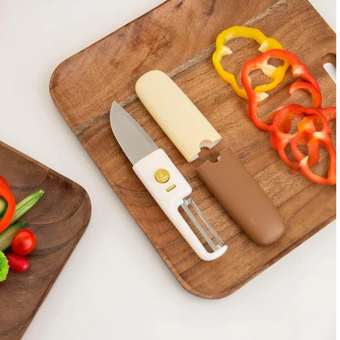 Eshopnix 2-in-1 Peeler & Knife