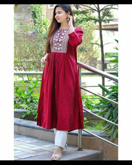 Premium Rayon Kurti With Pant